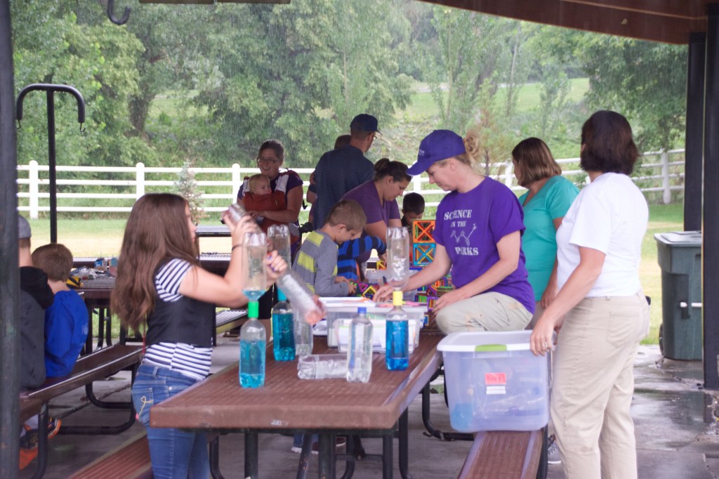 Taking refuge in Mt. Ogden's bowery