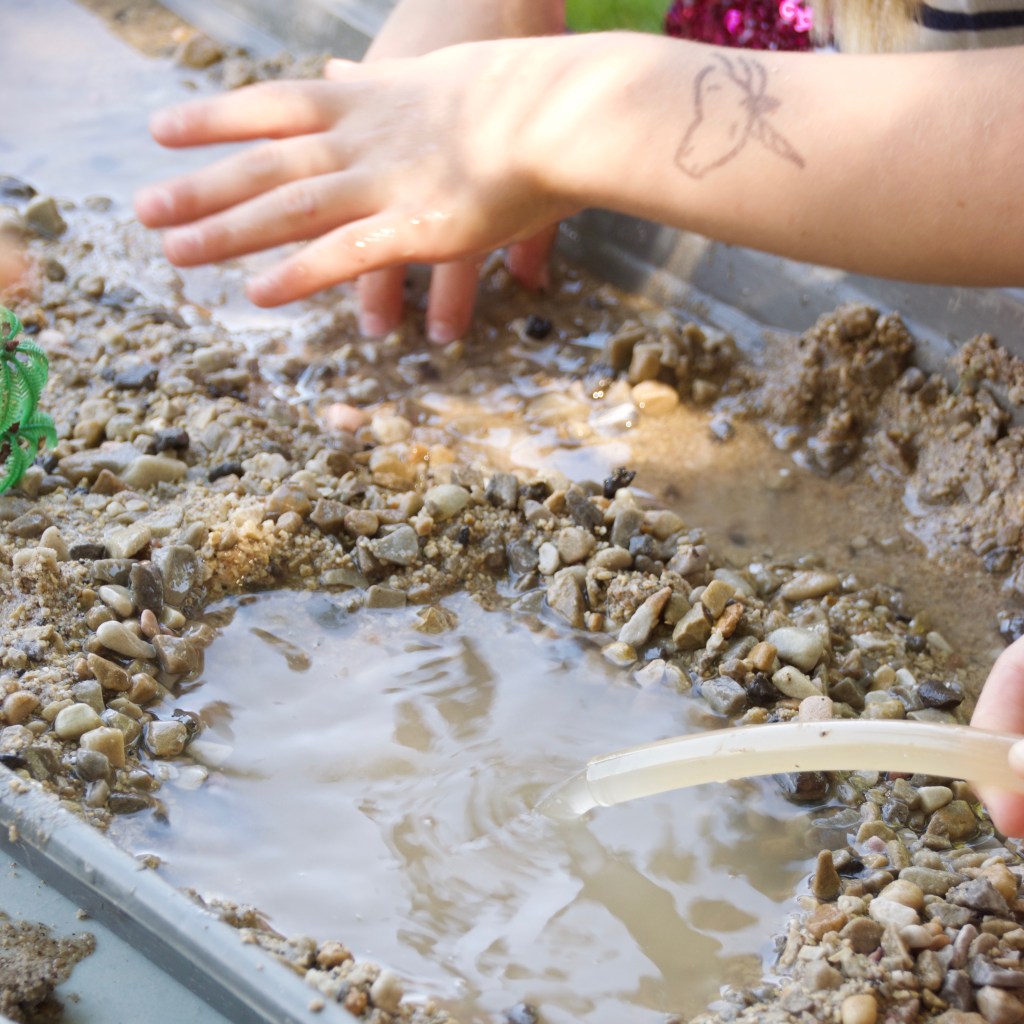 playing in the&nbsp;dirt